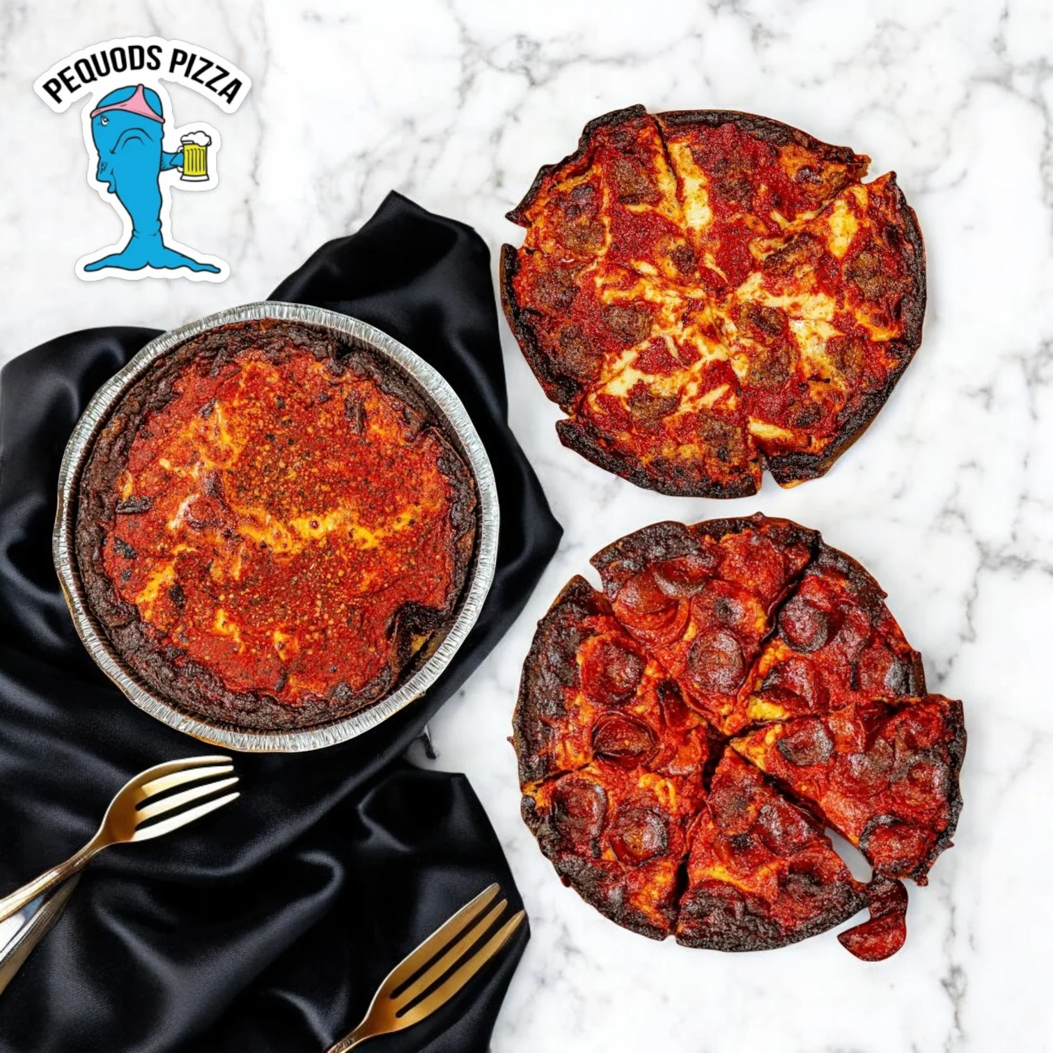 Pequod's Pizza, pizza in Chicago 2