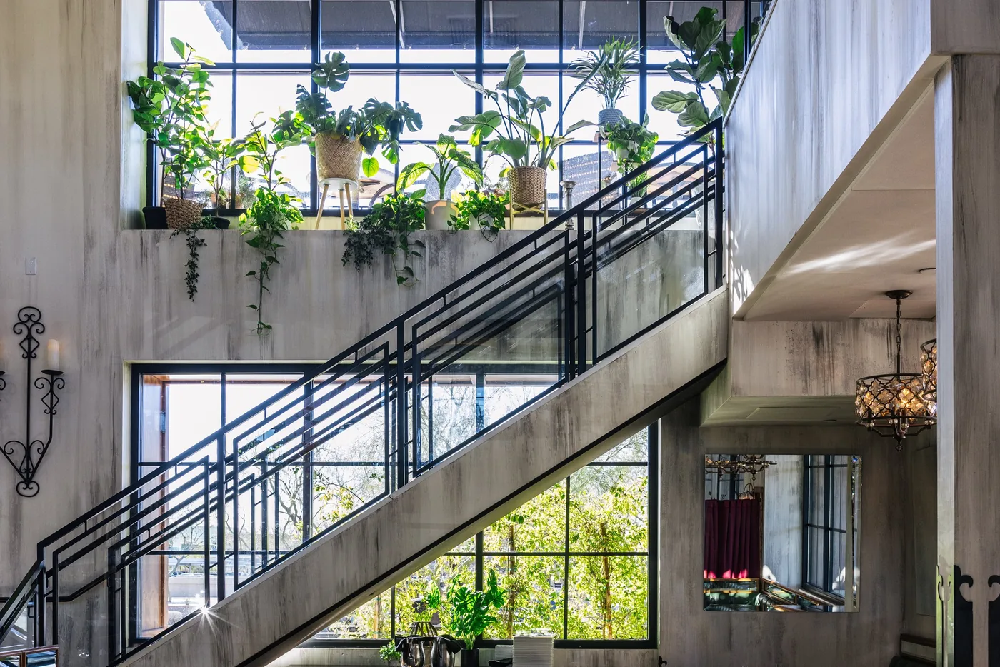 The Mission - mission stairs