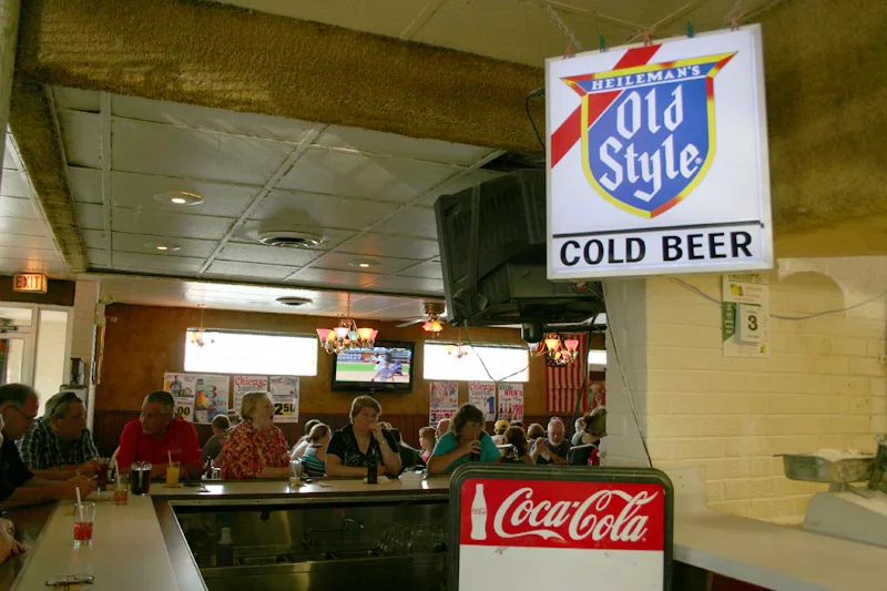 Vito & Nick's Pizzeria - vintage tavern interior